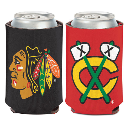 Chicago Blackhawks Team Logo Can Cooler