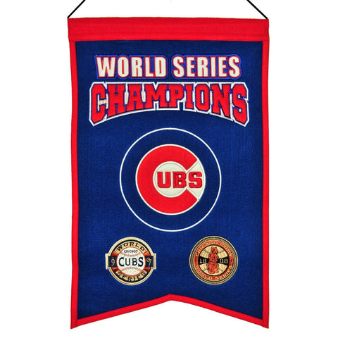 Chicago Cubs World Series Champions Banner