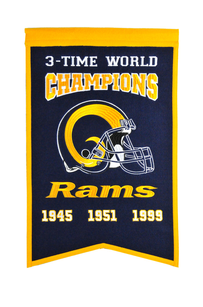 Los Angeles Rams Champions Banner