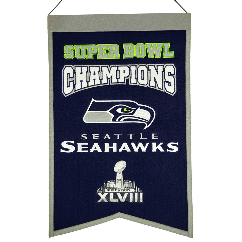 Seattle Seahawks Superbowl Champions Banner