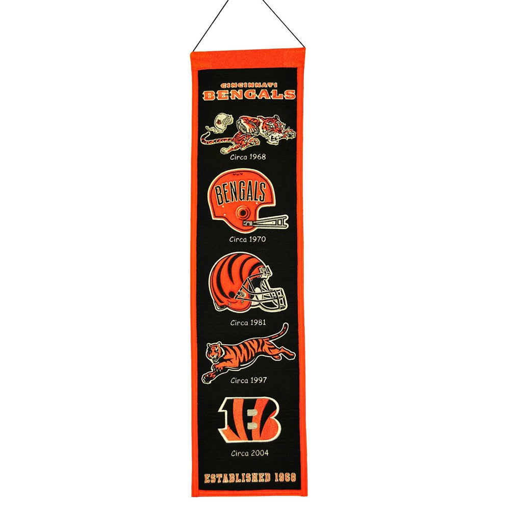 Cincinnati Bengals Heritage Banner