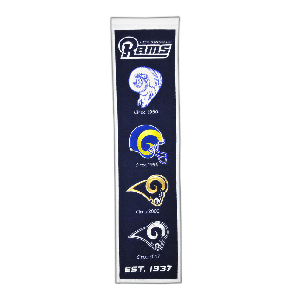 Los Angeles Rams Heritage Banner