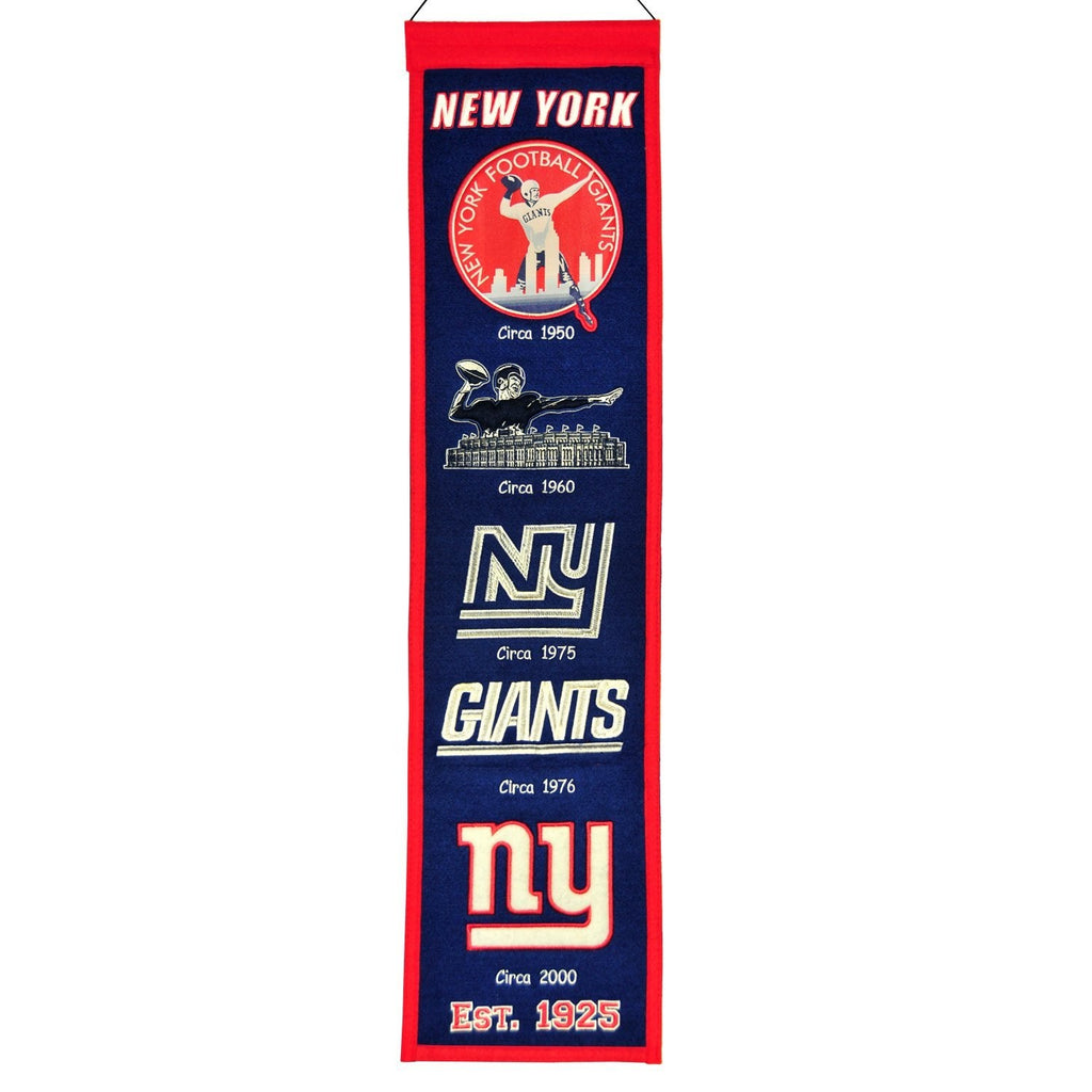New York Giants Heritage Banner