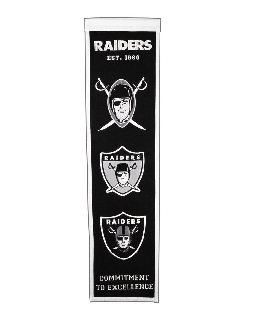 Oakland Raiders Heritage Banner