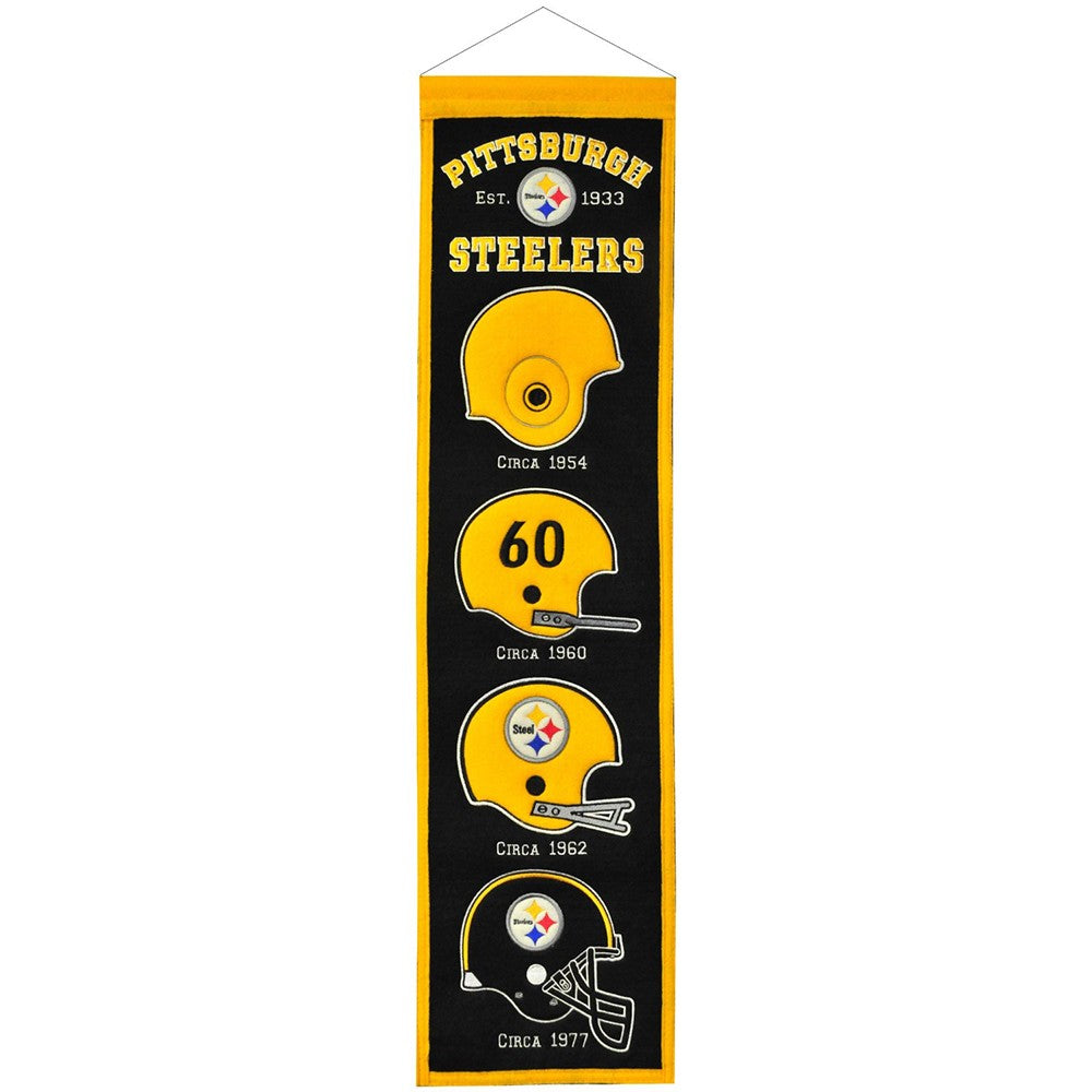 Pittsburgh Steelers Heritage Banner
