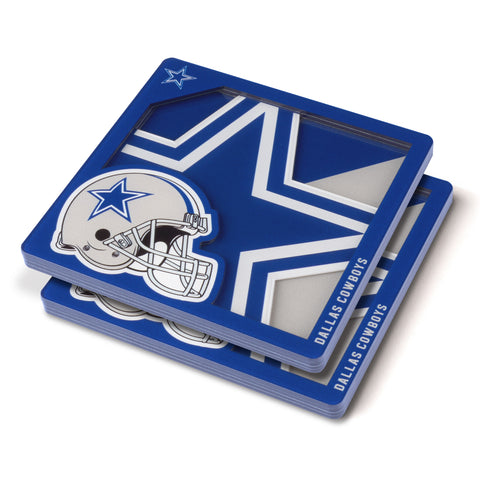Dallas Cowboys 3D Logo Series Coasters