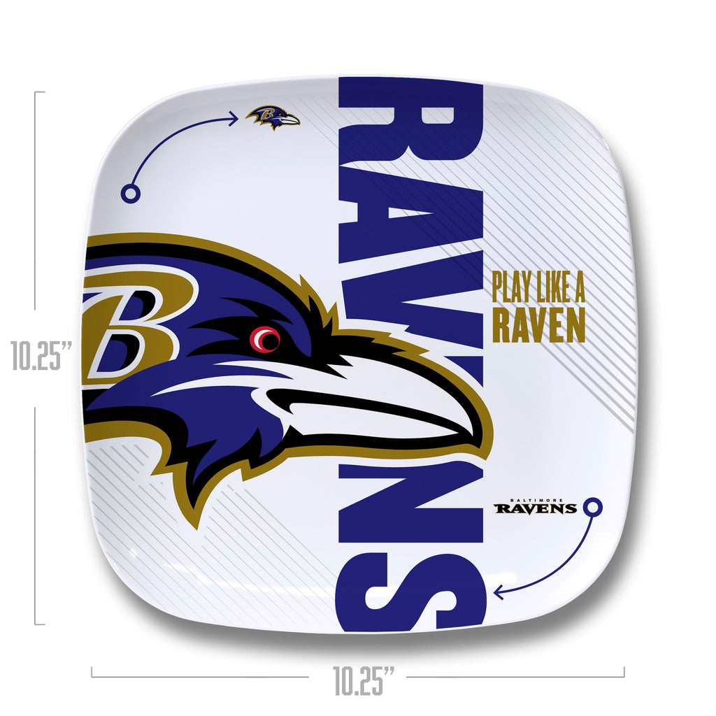 Baltimore Ravens Large Party Plate