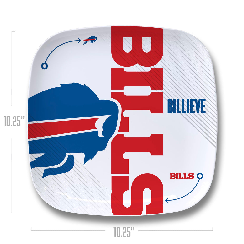 Buffalo Bills Large Party Plate