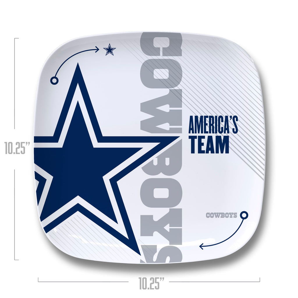 Dallas Cowboys Large Party Plate