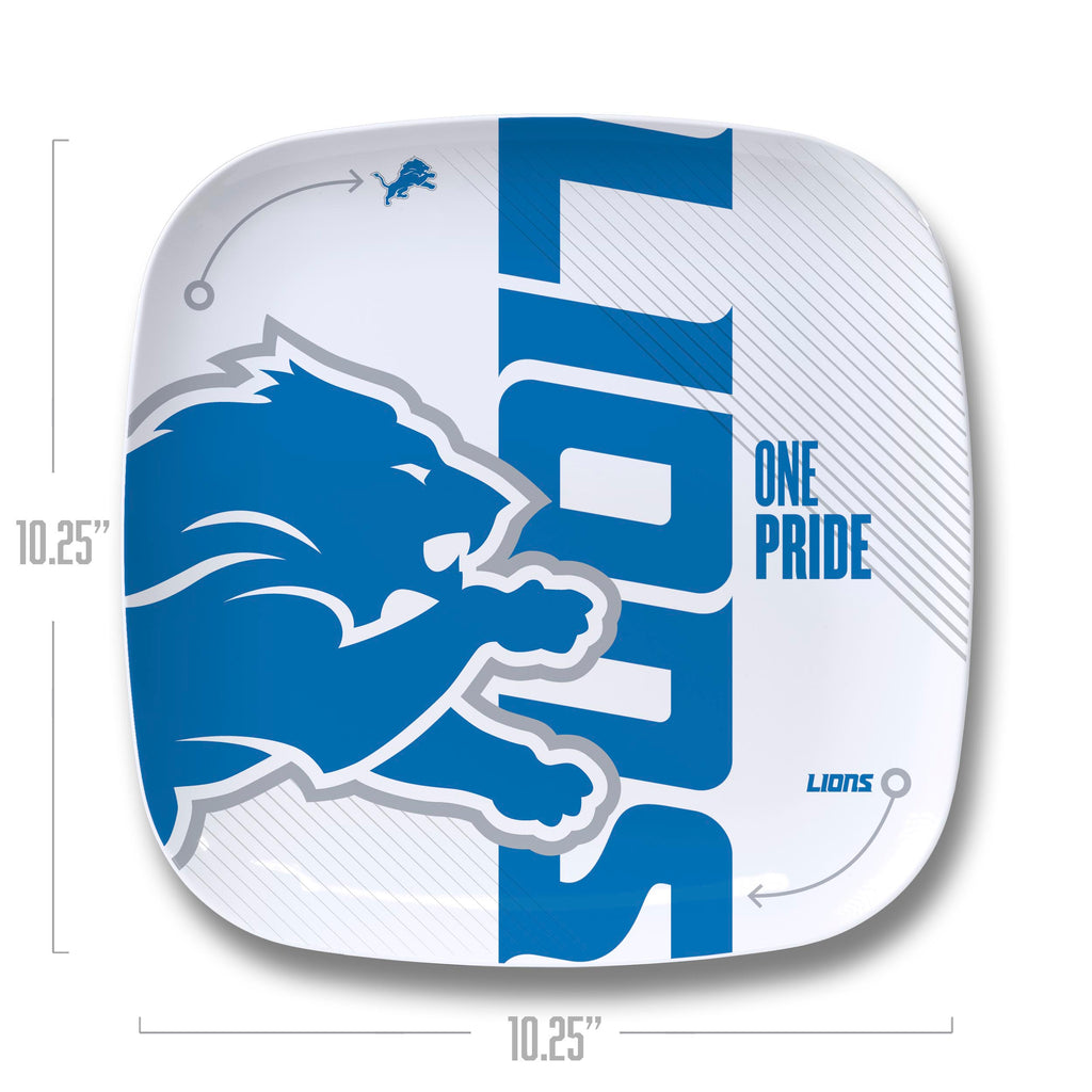 Detroit Lions Large Party Plate