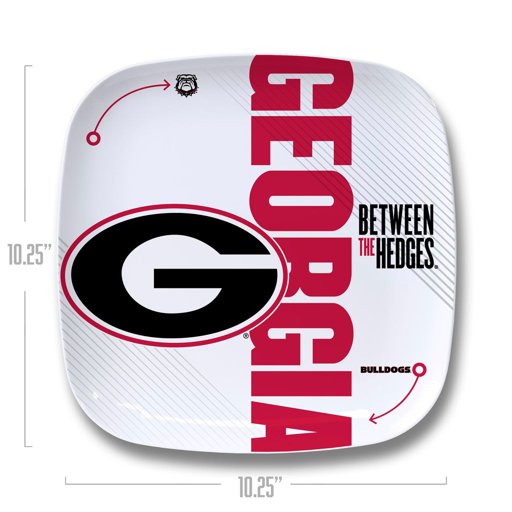 Georgia Bulldogs Large Party Plate