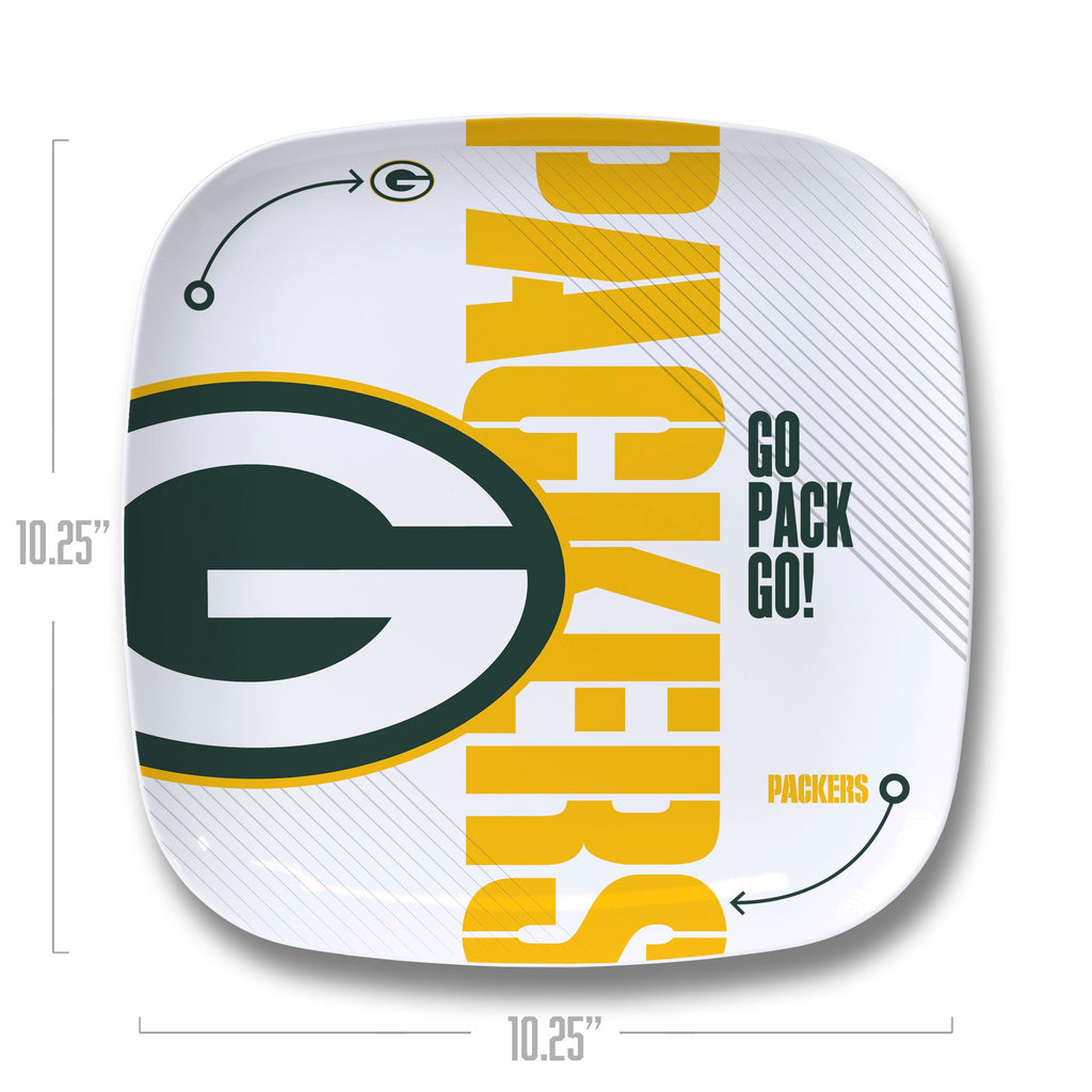 Green Bay Packers Large Party Plate