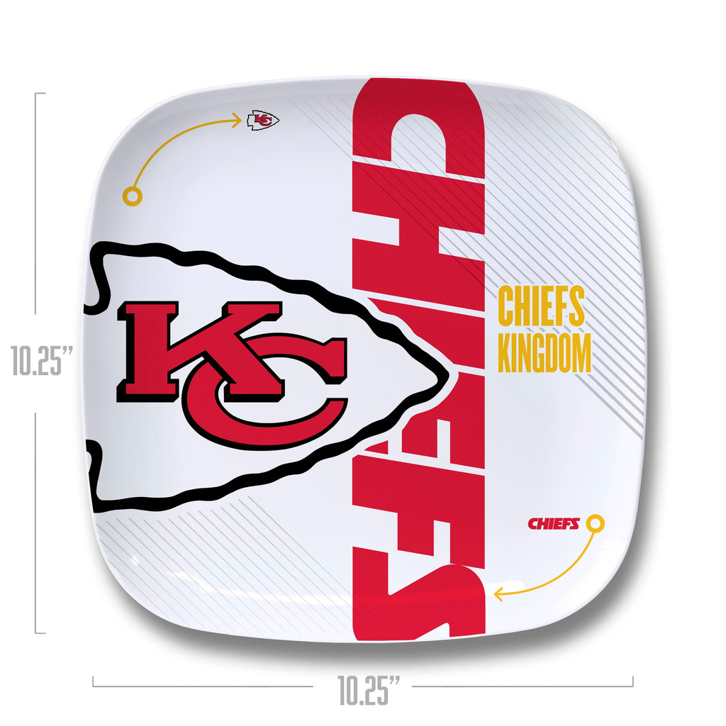 Kansas City Chiefs Large Party Plate