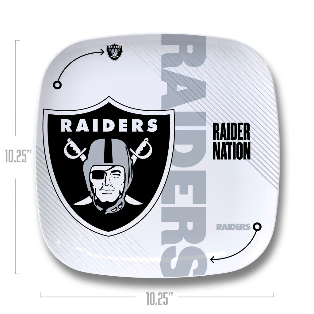 Las Vegas Raiders Large Party Plate