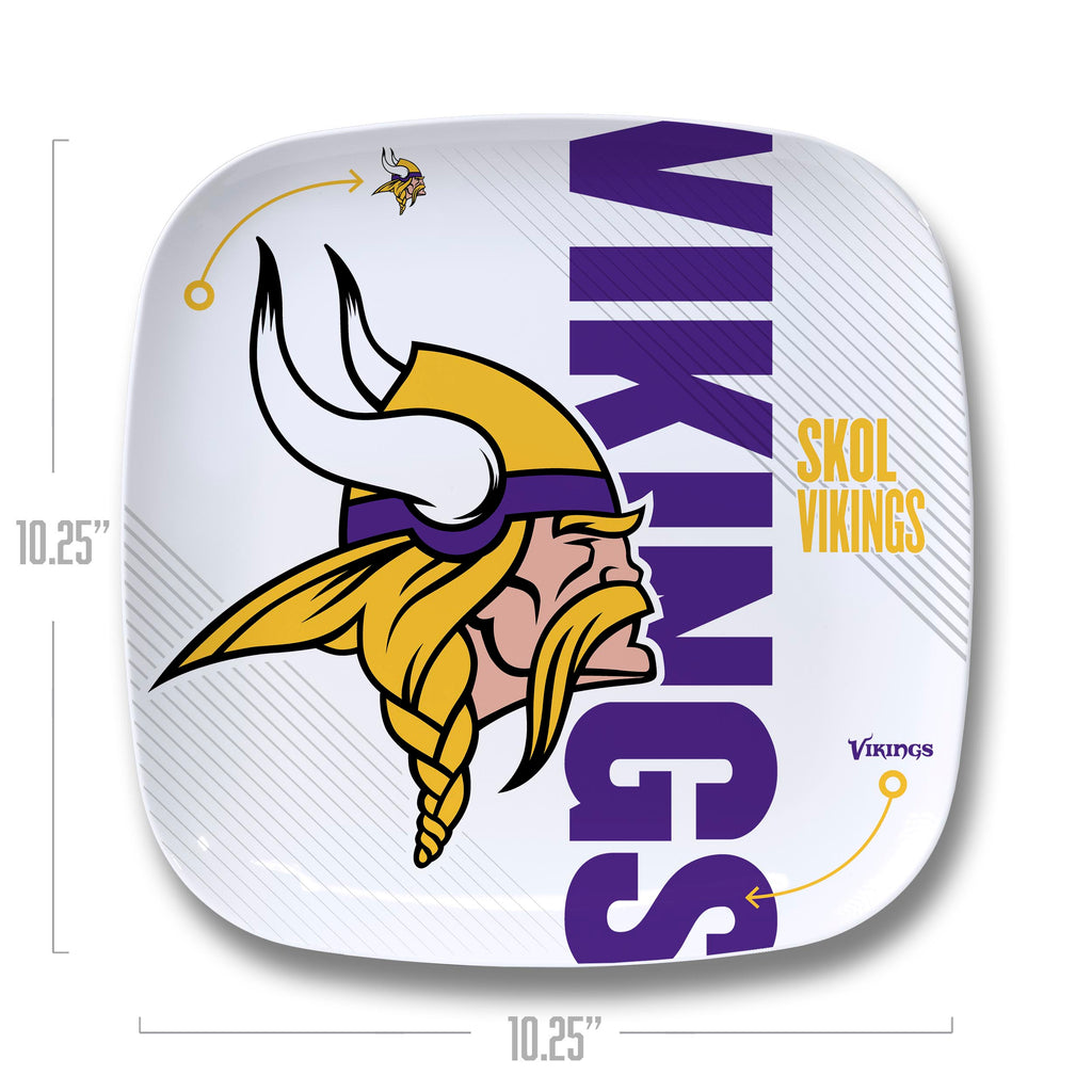 Minnesota Vikings Large Party Plate