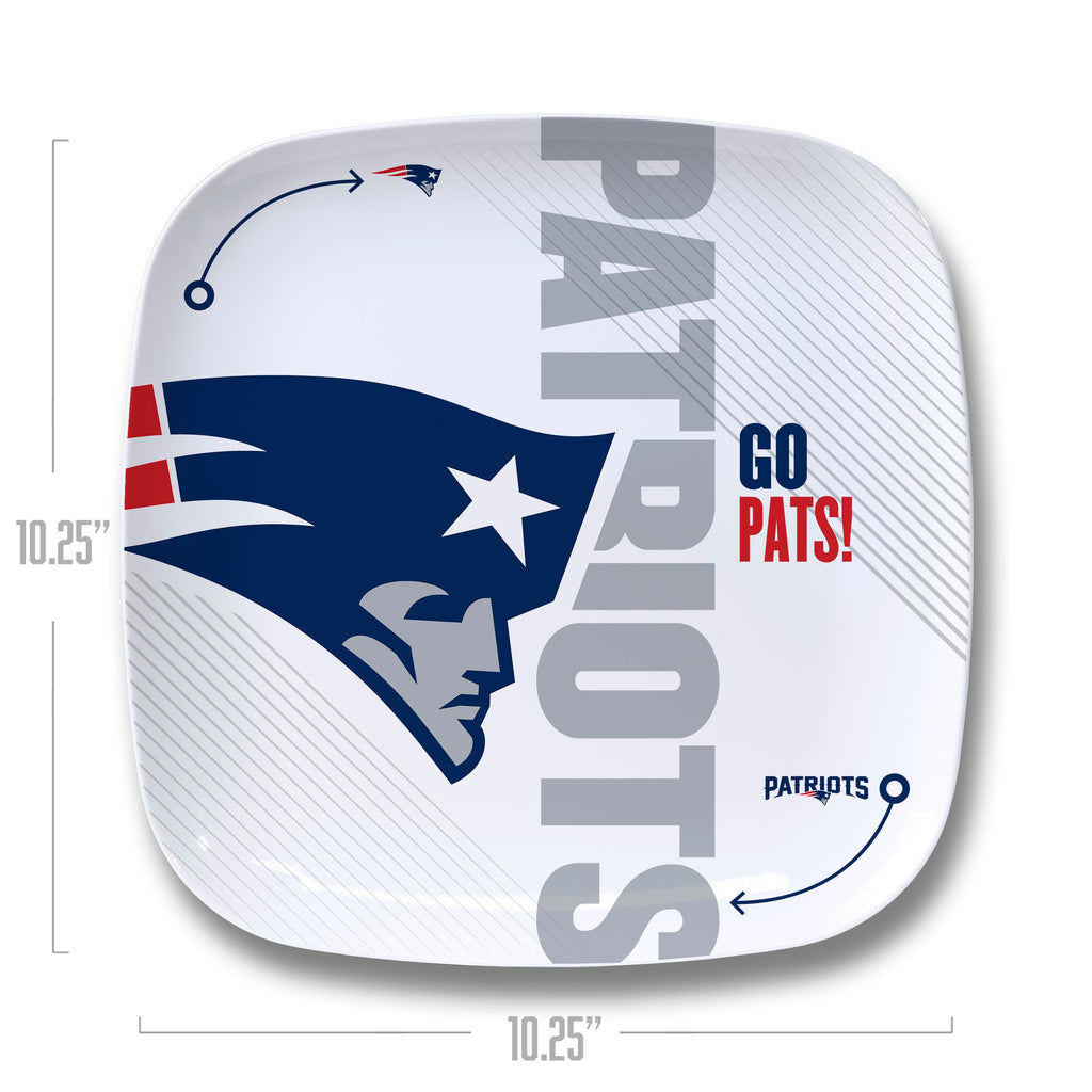 New England Patriots Large Party Plate