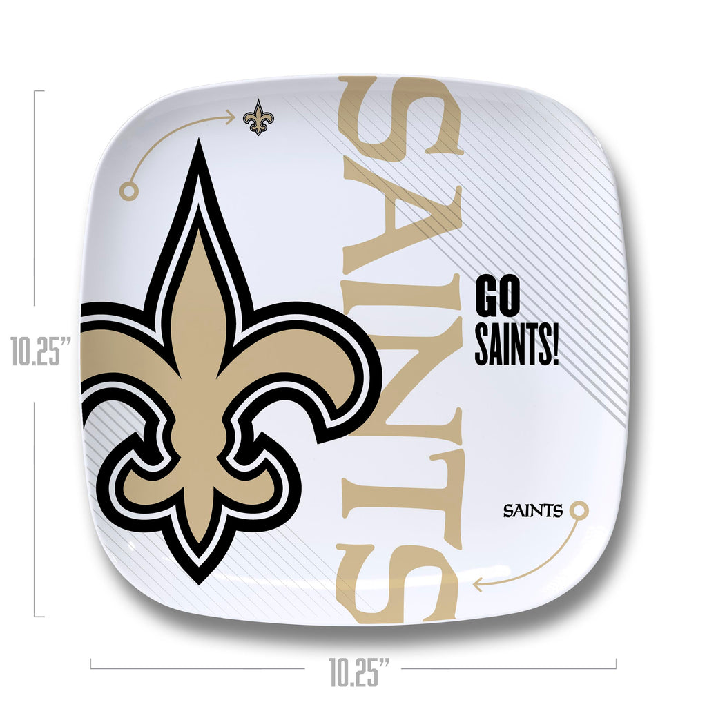 New Orleans Saints Large Party Plate
