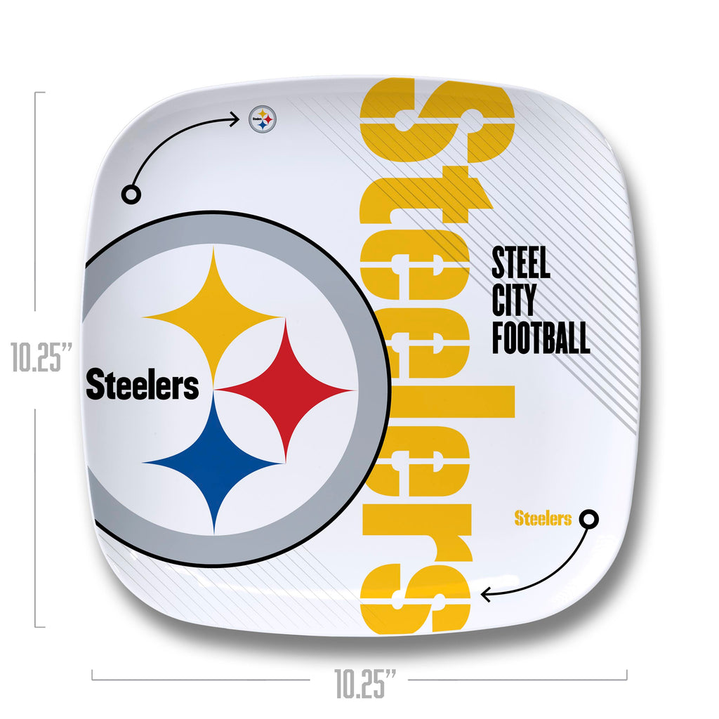 Pittsburgh Steelers Large Party Plate