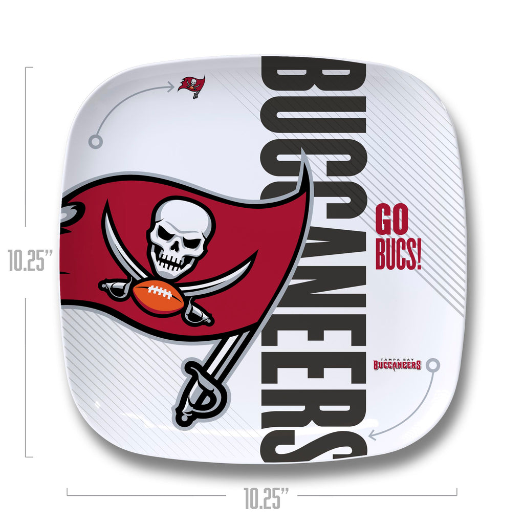 Tampa Bay Buccaneers Large Party Plate