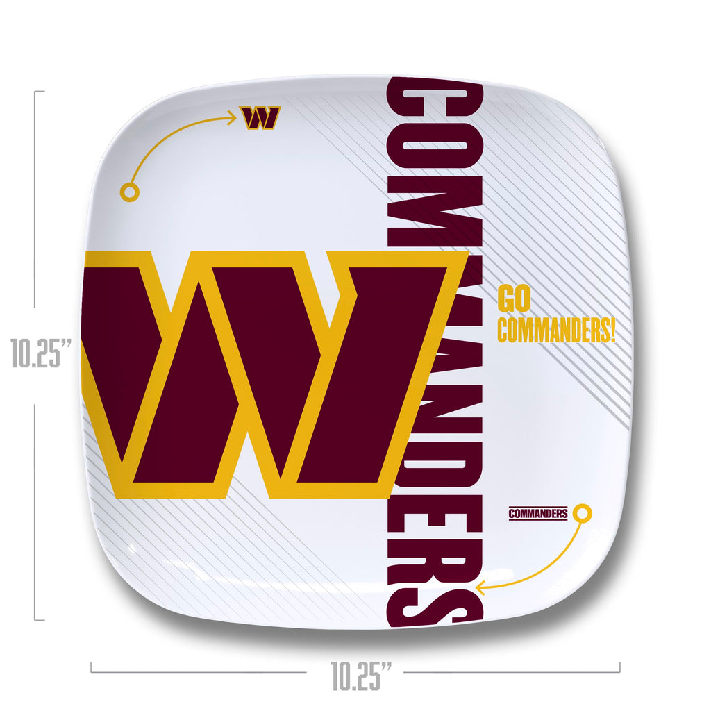 Washington Commanders Large Party Plate