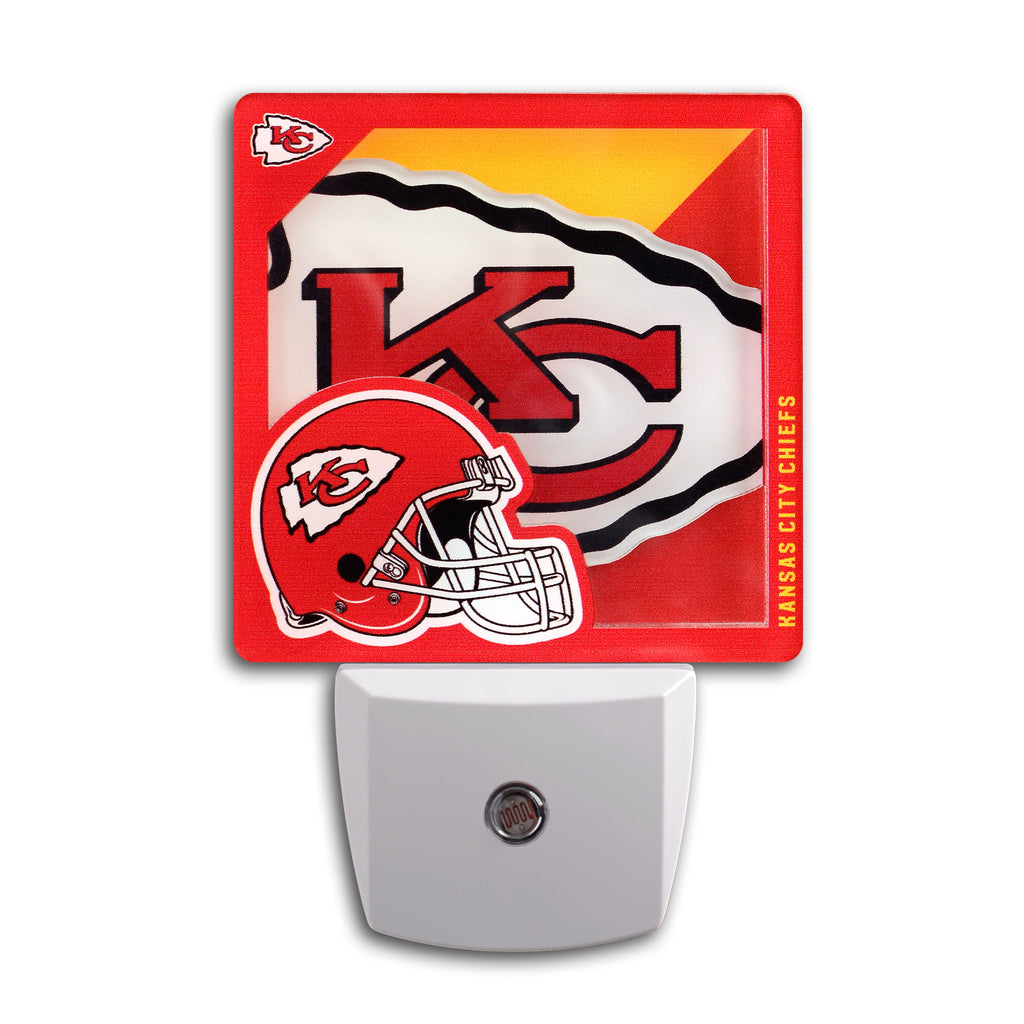 Kansas City Chiefs Logo Series Night Light