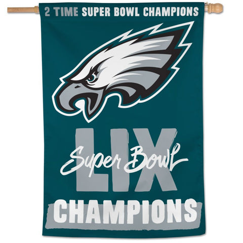 Super Bowl LIX Champions 28"x40" House Flag