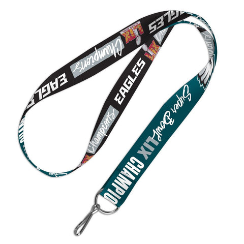Super Bowl LIX Champions Lanyard 1"