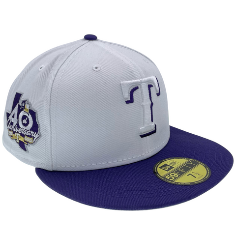 59Fifty Texas Rangers 40th Anniversary Blue Size 7 - Pink UV CONFIRMED ORDER