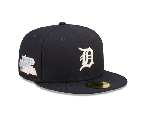 59FIFTY Detroit Tigers Navy/Sky Blue UV 1984 World Series Patch