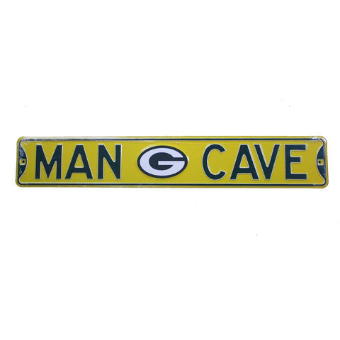 Green Bay Packers Man Cave Metal Sign