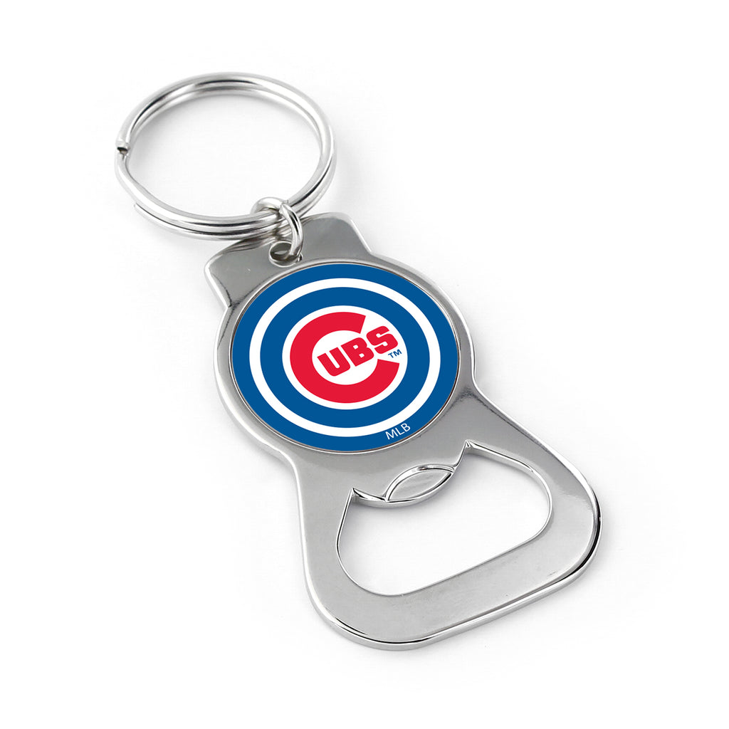 Chicago Cubs Bottle Opener Key Ring