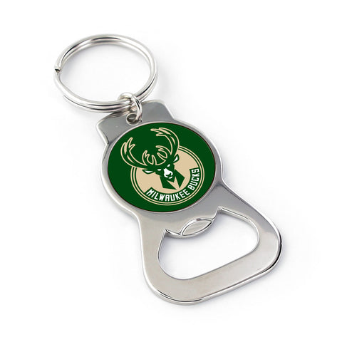 Milwaukee Bucks Bottle Opener Key Ring