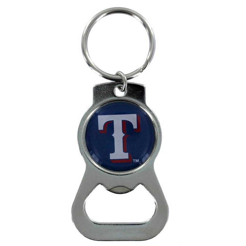 Texas Rangers Bottle Opener Key Ring