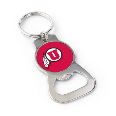 Utah Utes Bottle Opener Key Ring