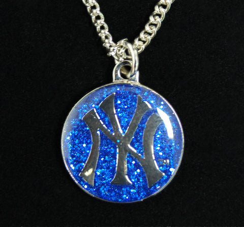 New York Yankees Glitter Necklace