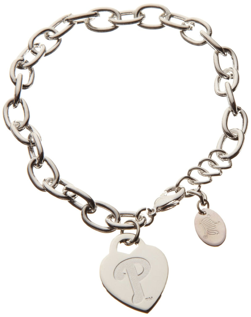 Philadelphia Phillies Heart Bracelet