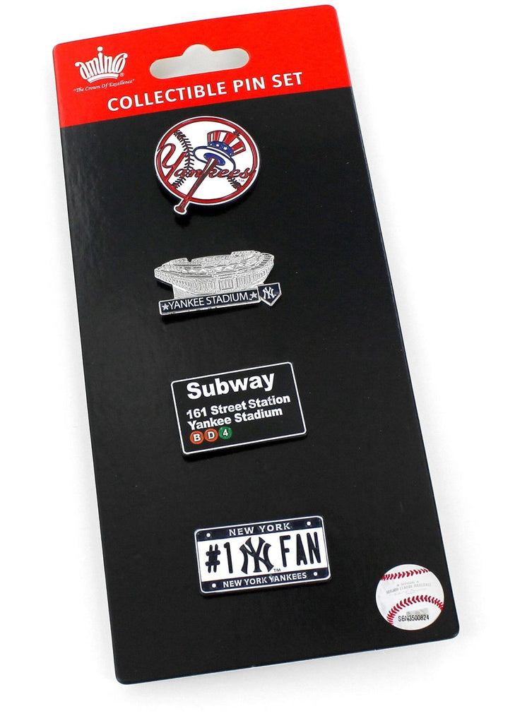 New York Yankees Hometown Collectible Pin Set