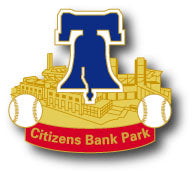 Philadelphia Phillies Citizens Bank Park Lapel Pin