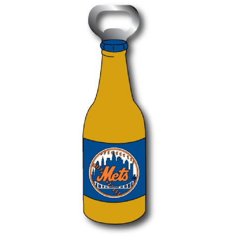 New York Mets Bottle Shaped Magnetic Bottle Opener
