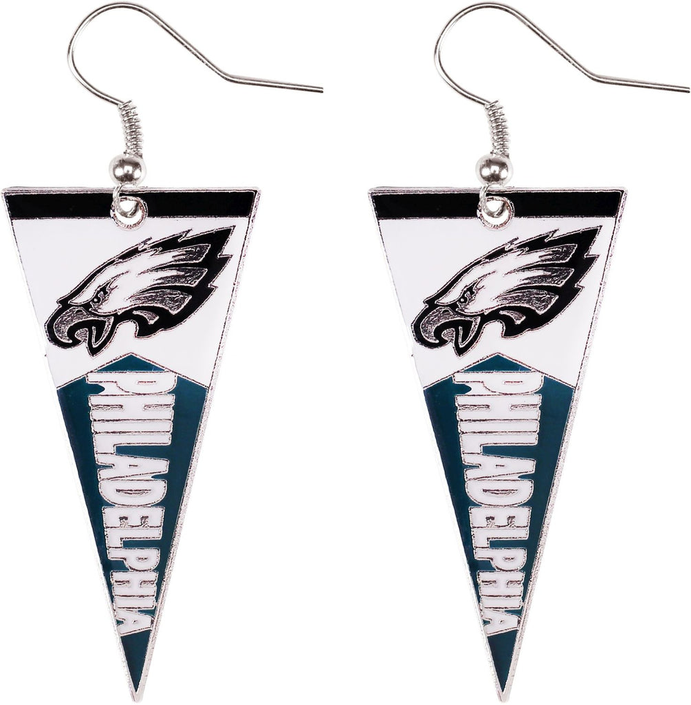 Philadelphia Eagles Pennant Earrings