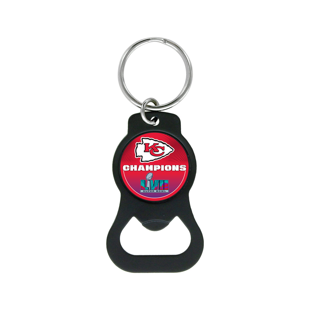 Kansas City Chiefs Super Bowl LVII Champions Bottle Opener Keychain