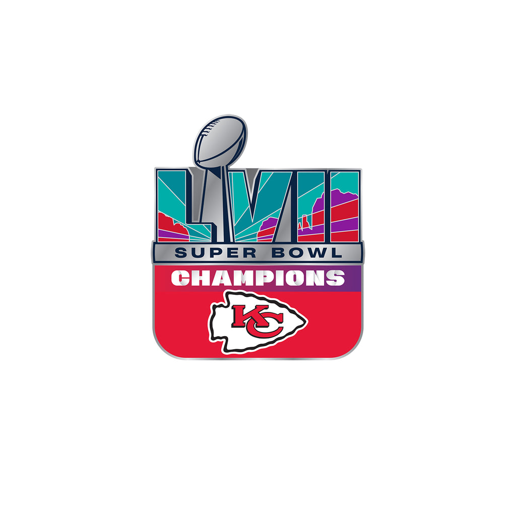 Kansas City Chiefs Super Bowl LVII Champions Champions Pin - AU