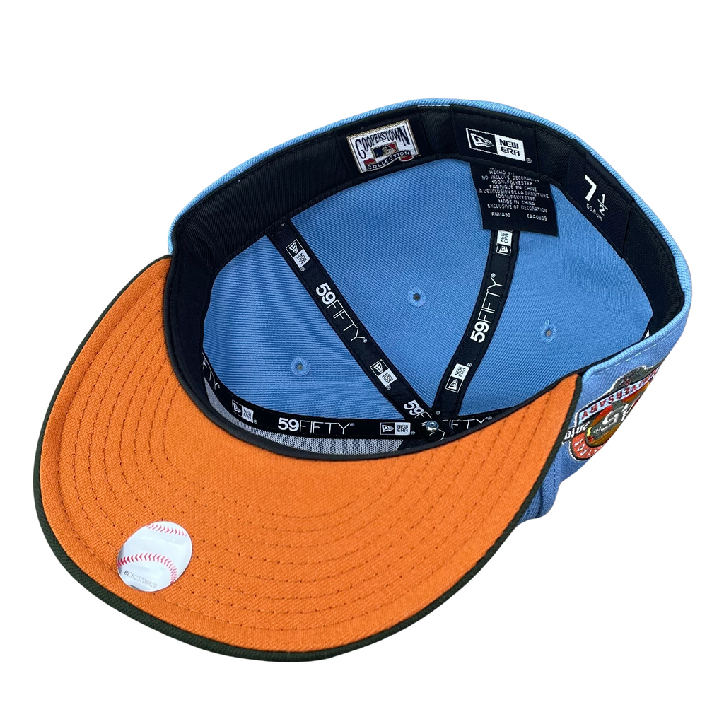 New Era 59FIFTY Houston Astros 45th Anniversary Patch Alternate Hat - Light Blue, Red Light Blue/Red / 7 1/4