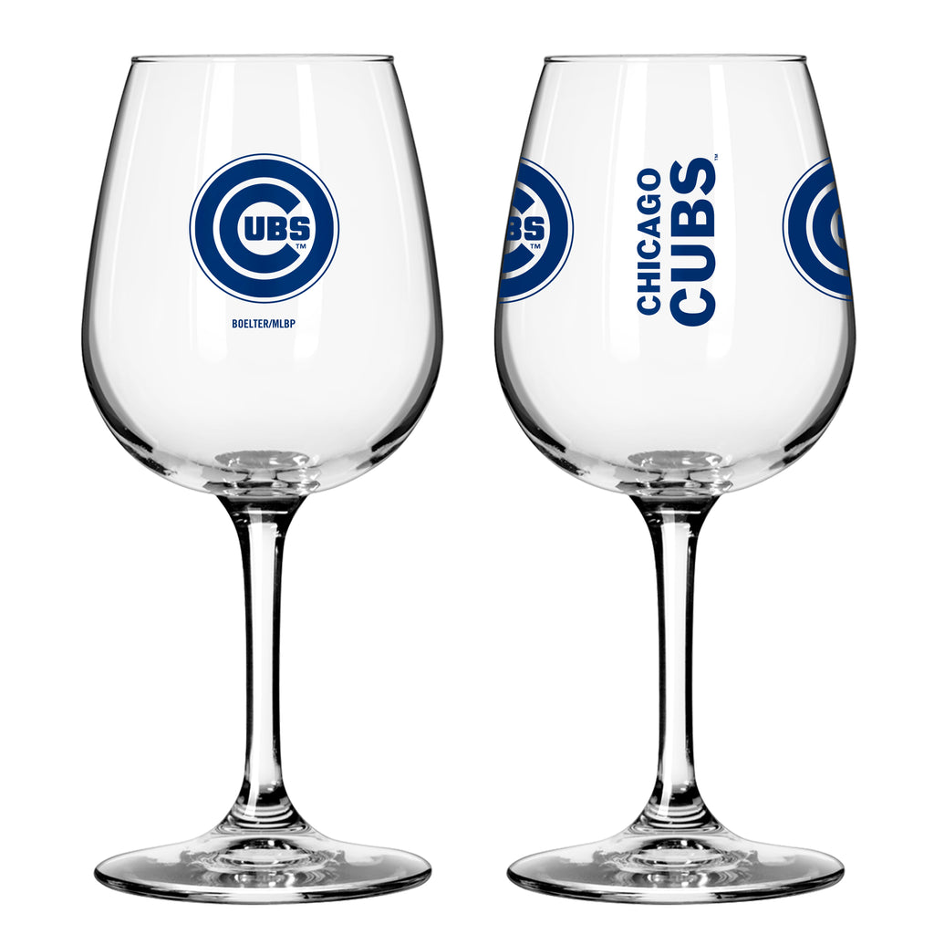 Chicago Cubs 12oz. Gameday Wine Glass