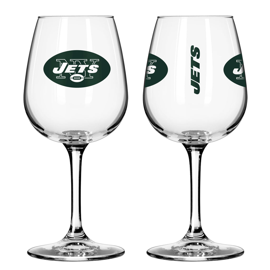 New York Jets 12oz. Gameday Wine Glass