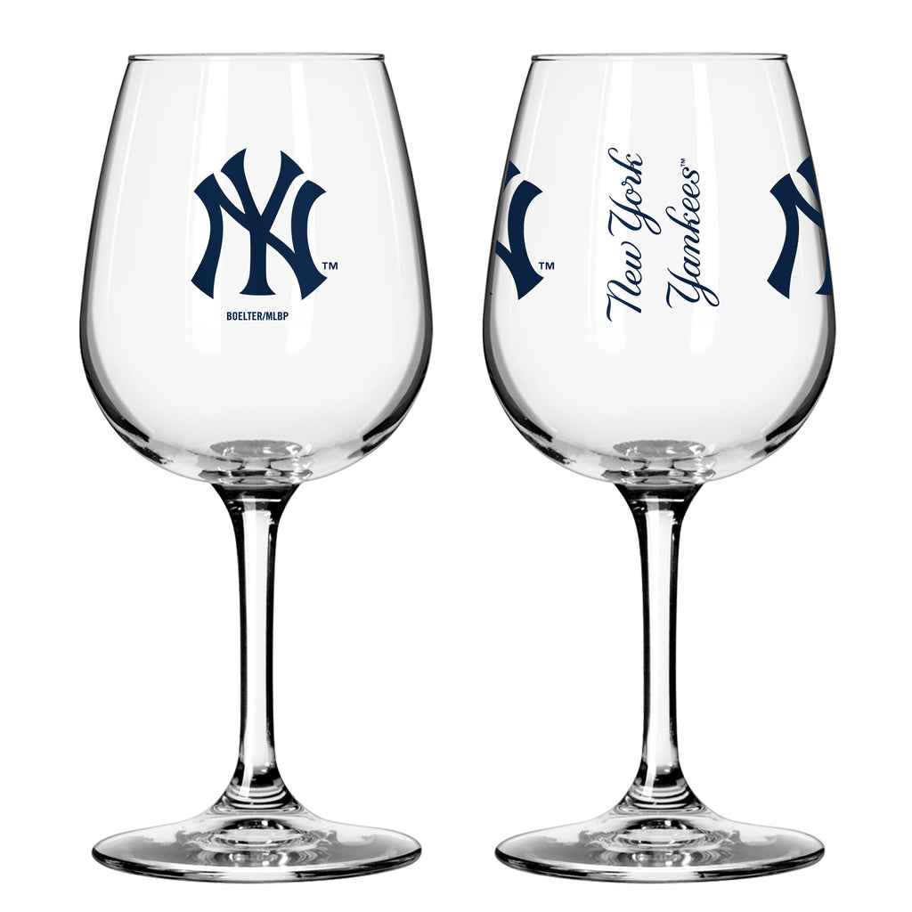 New York Yankees 12oz. Gameday Wine Glass