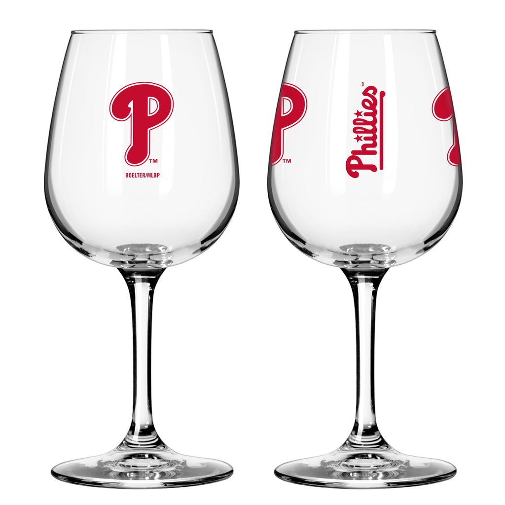 Philadelphia Phillies 12oz. Gameday Wine Glass