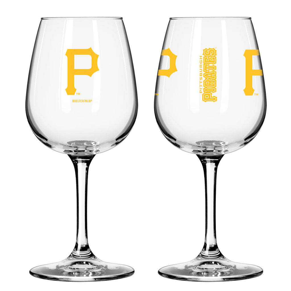 Pittsburgh Pirates 12oz. Gameday Wine Glass