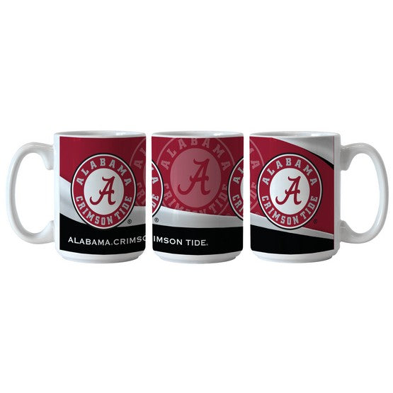 Alabama Crimson Tide 15oz. Wave Mug