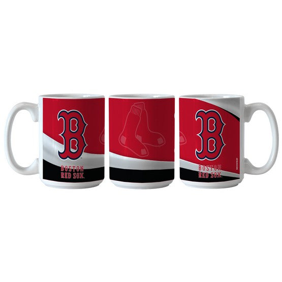 Boston Red Sox 15oz. Wave Mug